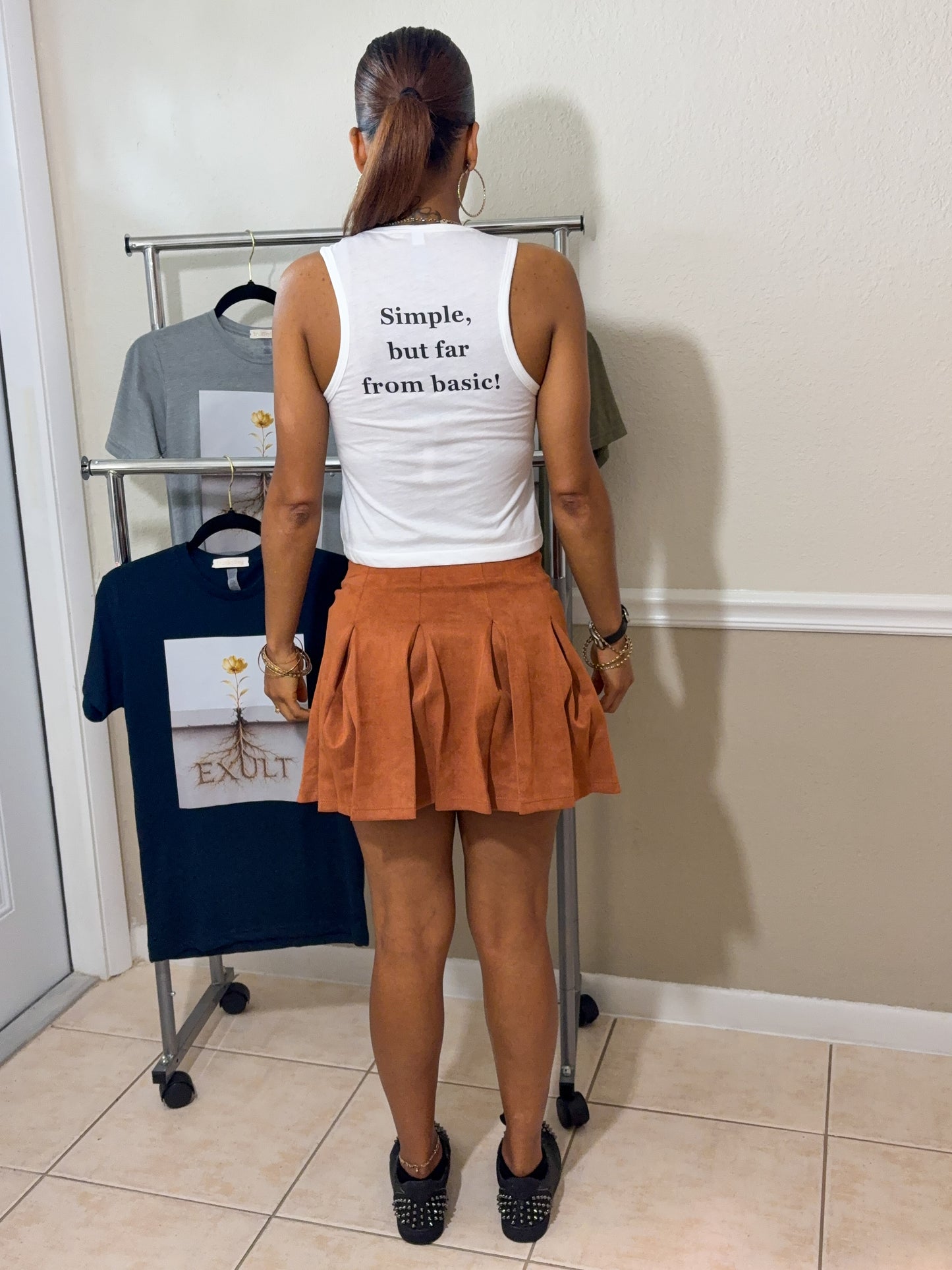 Simple, but far from basic! (Crop Top)