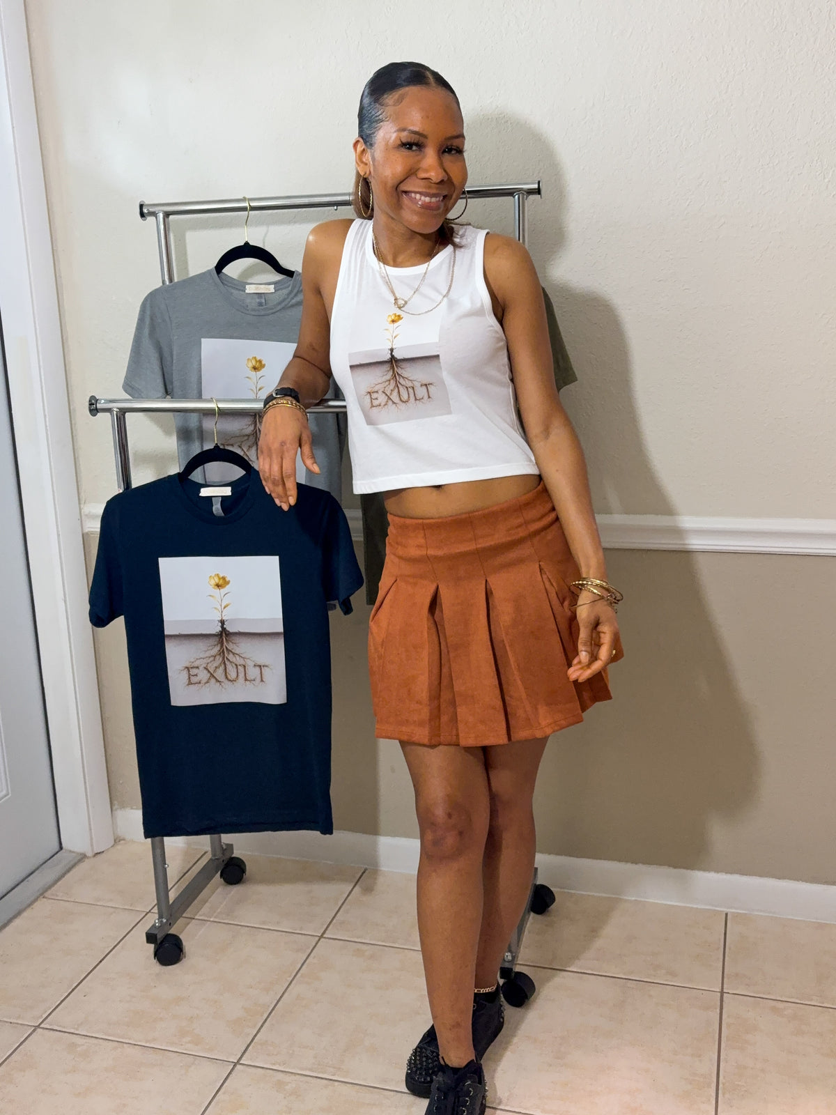 Simple, but far from basic! (Crop Top)